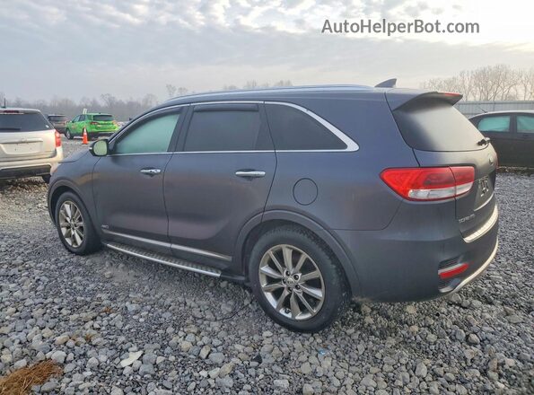 5XYPKDA50JG402199 2018 KIA SORENTO Серый Задняя правая четверть