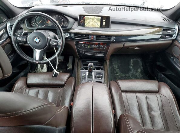5UXKR0C51G0S93289 2016 BMW X5 Синий Вид щитка приборов