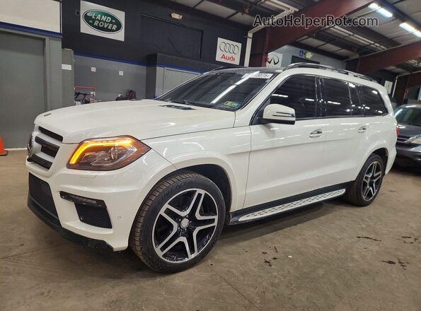 4JGDF7DE9GA680012 2016 MERCEDES-BENZ GL-CLASS Белый Задняя левая четверть