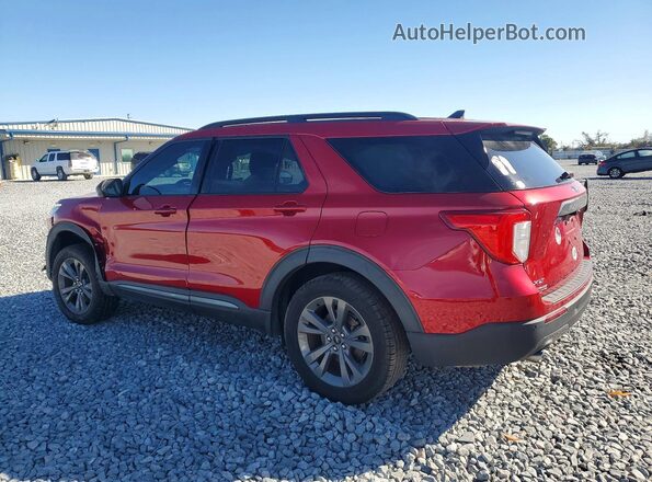 1FMSK7DH1MGA37787 2021 FORD FORD EXPLORER Red უკანა მარჯვენა