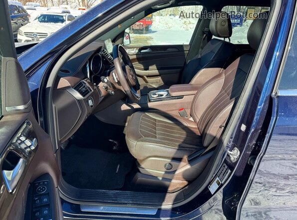 4JGDF6EE9KB225916 2019 MERCEDES-BENZ GLS Blue Панорамний вид салону 360°