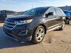 2016 Ford Edge Titanium Черный vin: 2FMPK3K96GBB13364