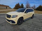 2017 Mercedes-benz Gls 63 Amg 4matic Red vin: 4JGDF7FE7HA788322