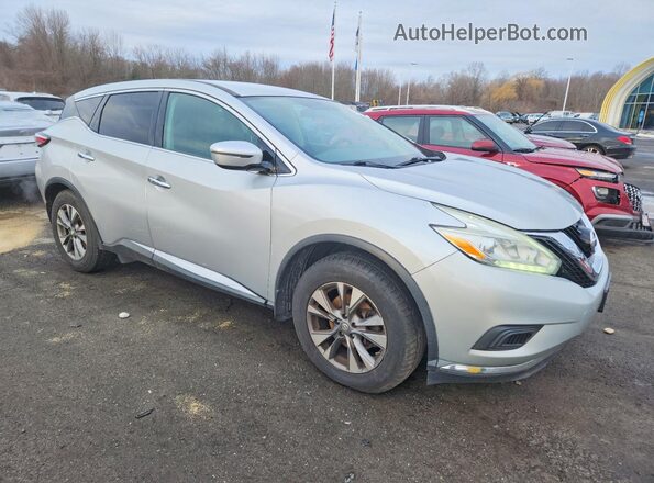 5N1AZ2MH8HN124047 2017 NISSAN MURANO Silver Widok z przodu
