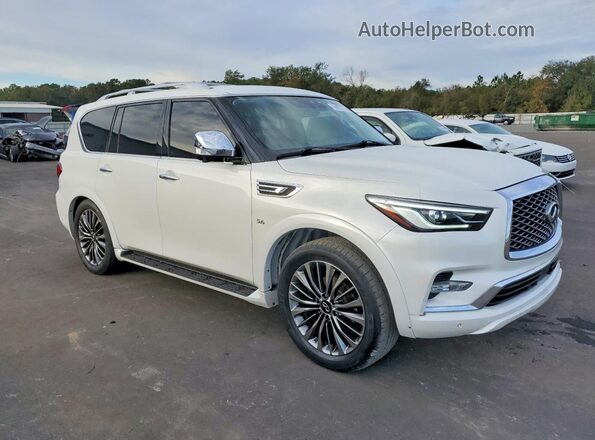 JN8AZ2NF6K9686244 2019 INFINITI QX80 Белый Вид спереди