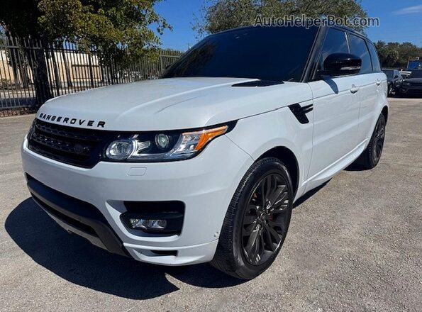SALWV2FV4HA678579 2017 LAND ROVER RANGE Белый Задняя левая четверть