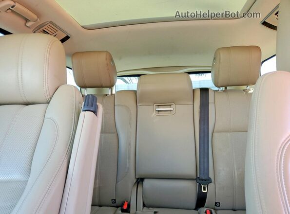 SALGS2EF8GA263741 2016 LAND ROVER RANGE Черный Вид задней части салона
