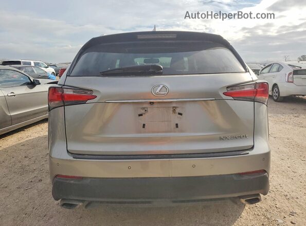 JTJYARBZ8G2041830 2016 LEXUS NX Серебряный Вид салона спереди