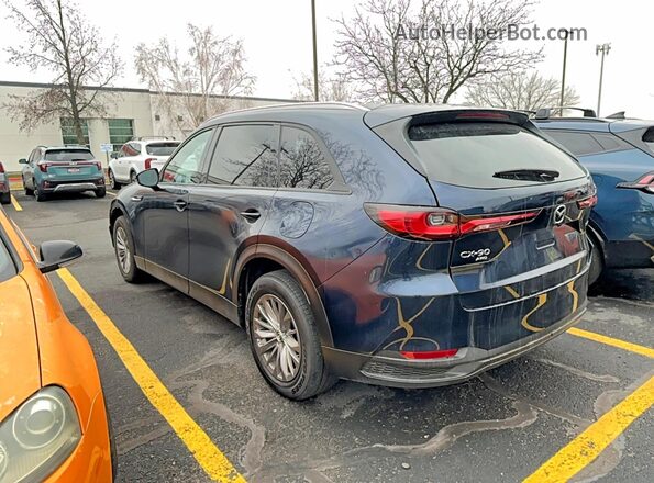 JM3KKBHA1R1157627 2024 MAZDA CX-90 Blue Передня права чверть