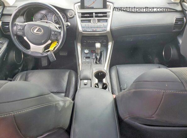 JTJYARBZ8G2041830 2016 LEXUS NX Серебряный Вид щитка приборов