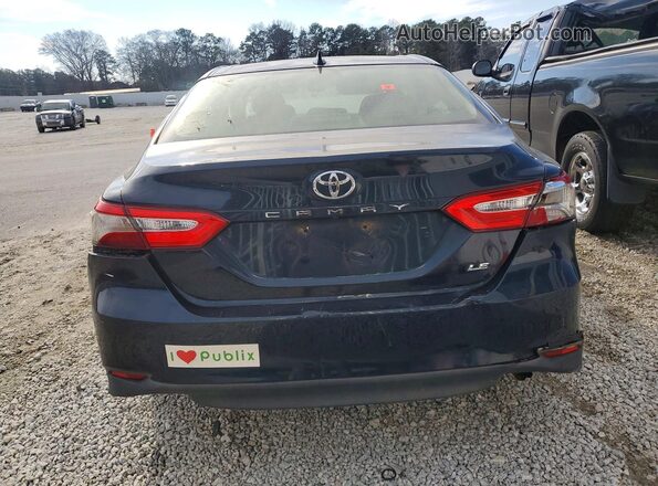 JTNB11HK9J3029610 2018 TOYOTA CAMRY Синий Вид салона спереди