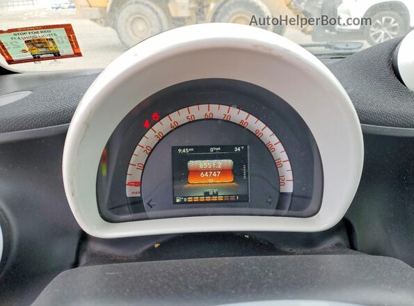 WMEFJ5DA2HK170997 2017 SMART FORTWO White Rear seats view