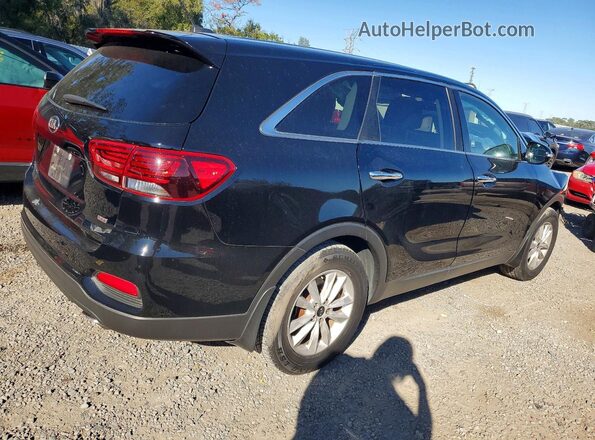 5XYPG4A35KG569496 2019 KIA SORENTO Черный Передняя правая четверть
