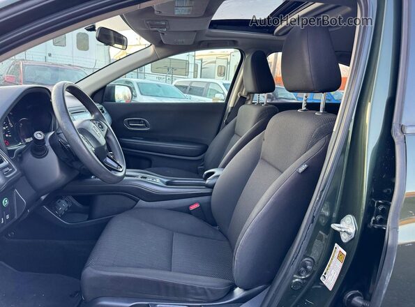 3CZRU5H55HM709616 2017 HONDA HR-V Зеленый Вид подкапотного пространства