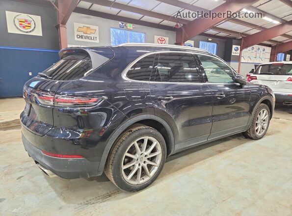 WP1AA2AY6KDA10026 2019 PORSCHE CAYENNE Синий Передняя правая четверть