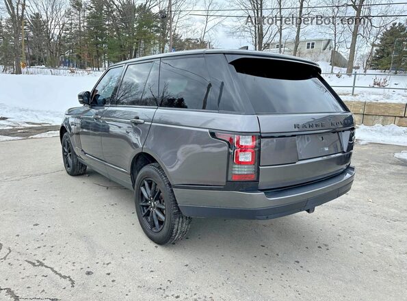SALGR2FK1HA355105 2017 LAND ROVER RANGE Черный Задняя правая четверть