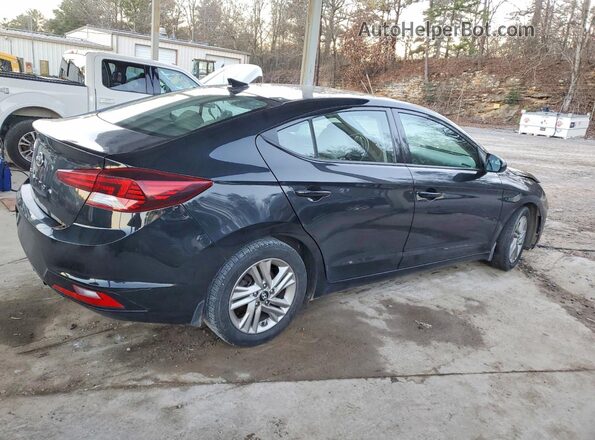 5NPD84LF3KH471664 2019 HYUNDAI ELANTRA Black Передня права чверть