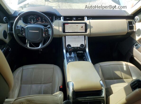 SALWR2RV0JA195712 2018 LAND ROVER RANGE ROVER Белый Вид щитка приборов