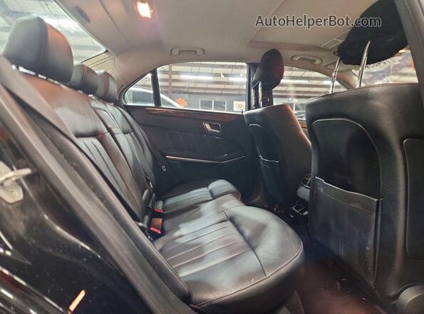 WDDHF8JB6GB187734 2016 MERCEDES-BENZ E Черный Вид задней части салона