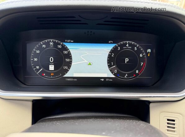 SALGS5RE8KA525544 2019 LAND ROVER RANGE ROVER Белый Вид панели приборов