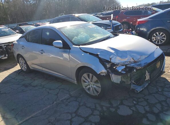 3N1AB8BV4PY301251 2023 NISSAN SENTRA Silver Front view