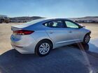 2018 Hyundai Elantra Se Серебряный vin: KMHD74LFXJU646141