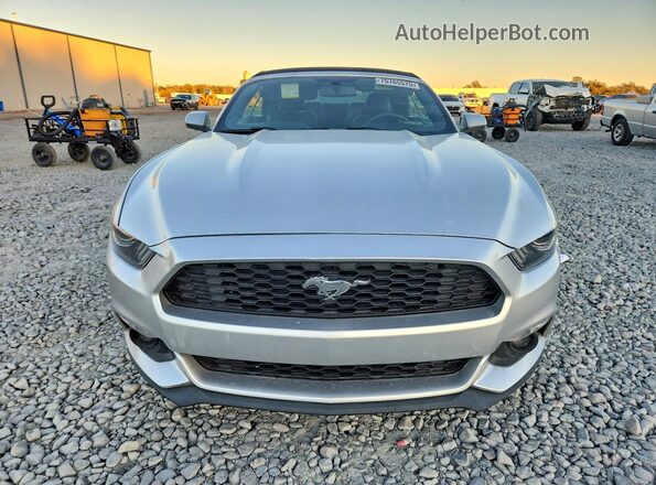 1FATP8UH6K5170365 2019 FORD MUSTANG Серебряный Вид сзади