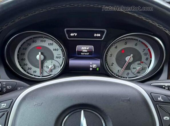 WDCTG4GB7HJ296321 2017 MERCEDES-BENZ GLA Серый Вид щитка приборов