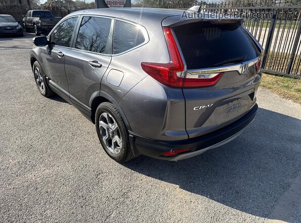 7FARW2H59JE047651 2018 HONDA CRV Gray Widok z przodu