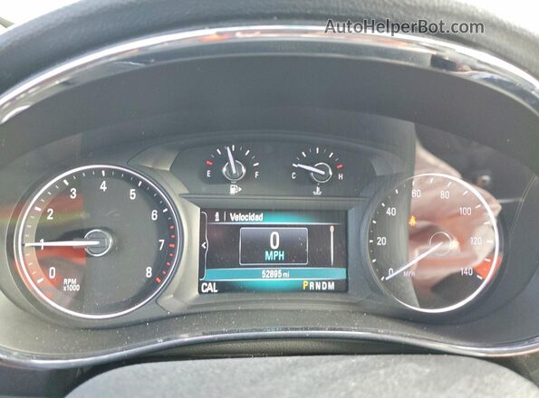 KL4CJCSB2HB043386 2017 BUICK ENCORE Gray Вид задніх сидінь
