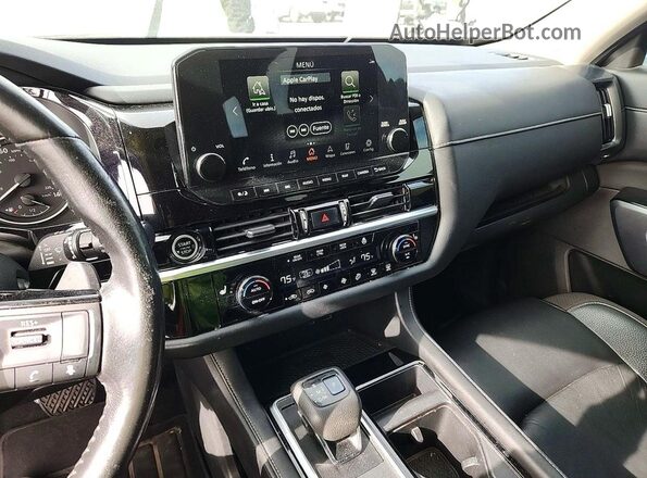 5N1DR3CD4NC230858 2022 NISSAN PATHFINDER Черный Вид задних сидений