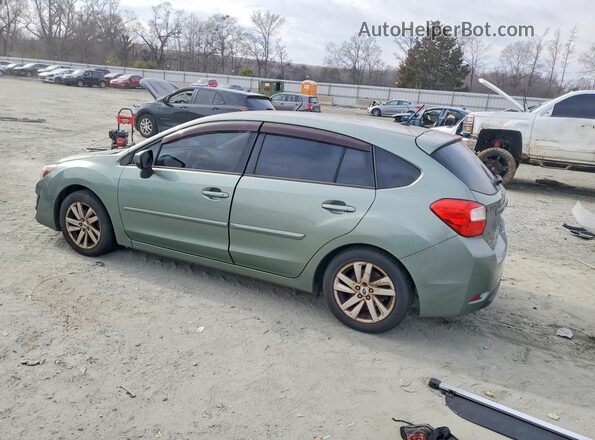 JF1GPAB6XGH221902 2016 SUBARU IMPREZA Зеленый Задняя правая четверть