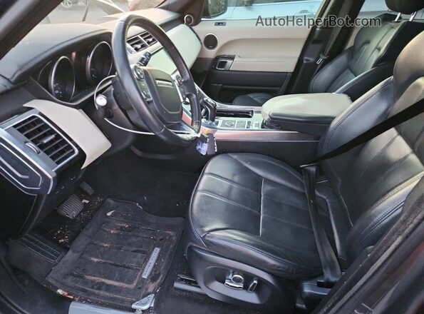 SALWR2FV9HA143817 2017 LAND ROVER RANGE Серый Вид панели приборов