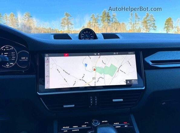 WP1AA2AY2KDA00870 2019 PORSCHE CAYENNE Белый Вид наклейки с VIN-кодом