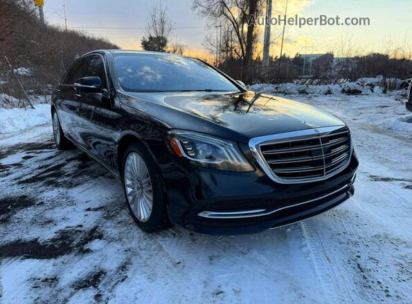 WDDUG8GBXKA428437 2019 MERCEDES-BENZ S Черный Задняя правая четверть