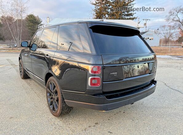 SALGS5SE0LA579304 2020 LAND ROVER RANGE Черный Передняя правая четверть