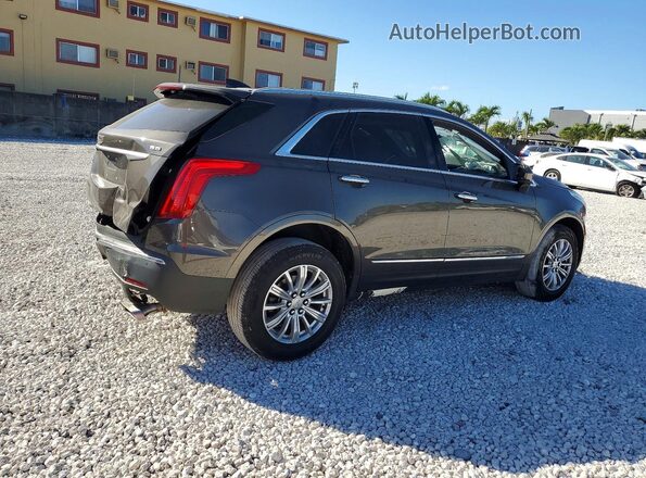 1GYKNARS0KZ205184 2019 CADILLAC XT5 Серый Передняя правая четверть