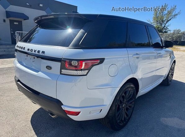 SALWV2FV4HA678579 2017 LAND ROVER RANGE Белый Передняя правая четверть