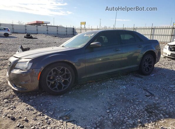 2C3CCABG1KH555448 2019 CHRYSLER 300 Серый Передняя левая четверть