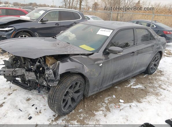 2C3CCABG1MH589084 2021 CHRYSLER 300 Gray Przód lewy