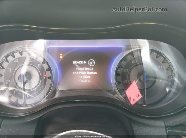 2C3CCABG2KH585459 2019 CHRYSLER 300 Черный Вид задних сидений