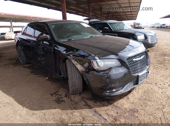 2C3CCABG2KH585459 2019 CHRYSLER 300 Черный Передняя правая четверть