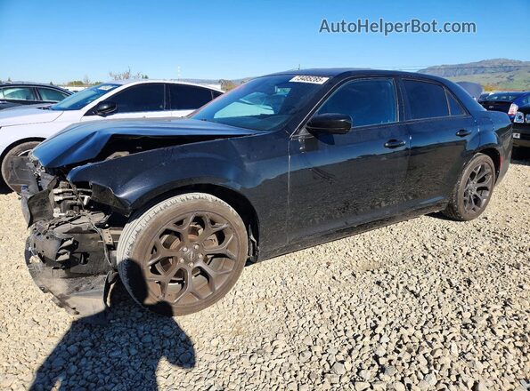 2C3CCABG8KH682875 2019 CHRYSLER 300 Черный Передняя левая четверть