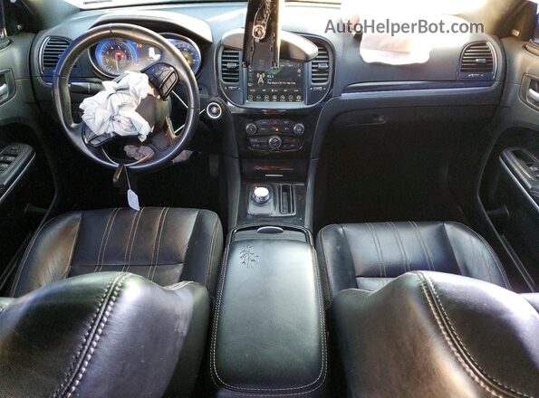 2C3CCABG8NH130880 2022 CHRYSLER 300 Black Widok deski rozdzielczej
