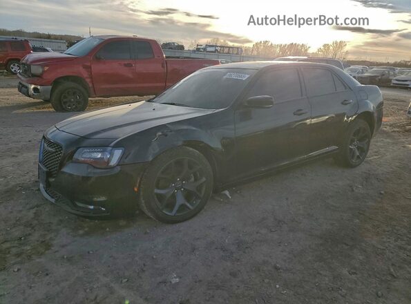 2C3CCABG9PH565510 2023 CHRYSLER 300 Черный Передняя левая четверть