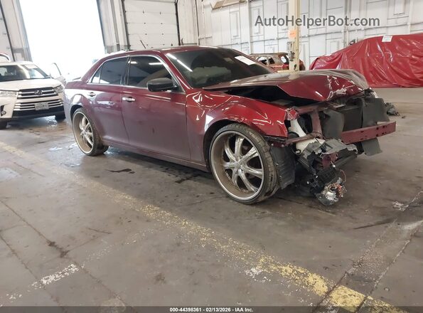 2C3CCAEG3HH559781 2017 CHRYSLER 300 Красный Передняя правая четверть