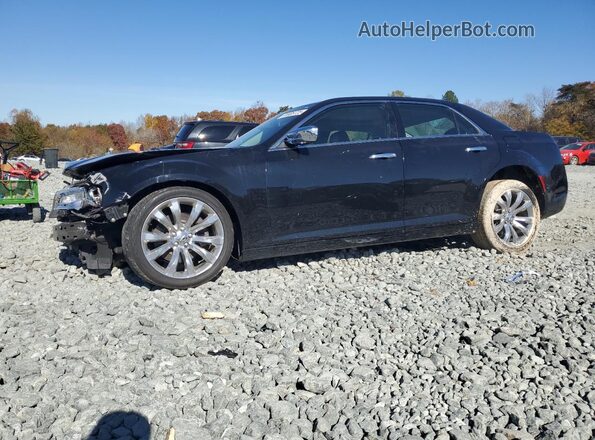 2C3CCAET3HH650174 2017 CHRYSLER 300 Черный Передняя левая четверть
