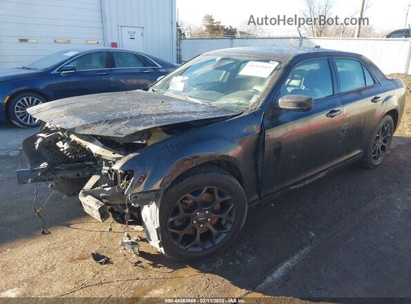 2C3CCAGG0KH648762 2019 CHRYSLER 300 Черный Передняя левая четверть