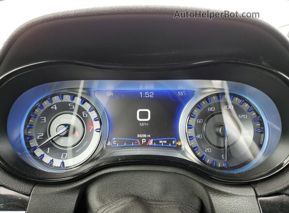 2C3CCAGG7KH648922 2019 CHRYSLER 300 Черный Вид щитка приборов