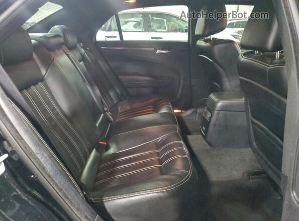 2C3CCAGG8GH208943 2016 CHRYSLER 300 Black Rear seats view